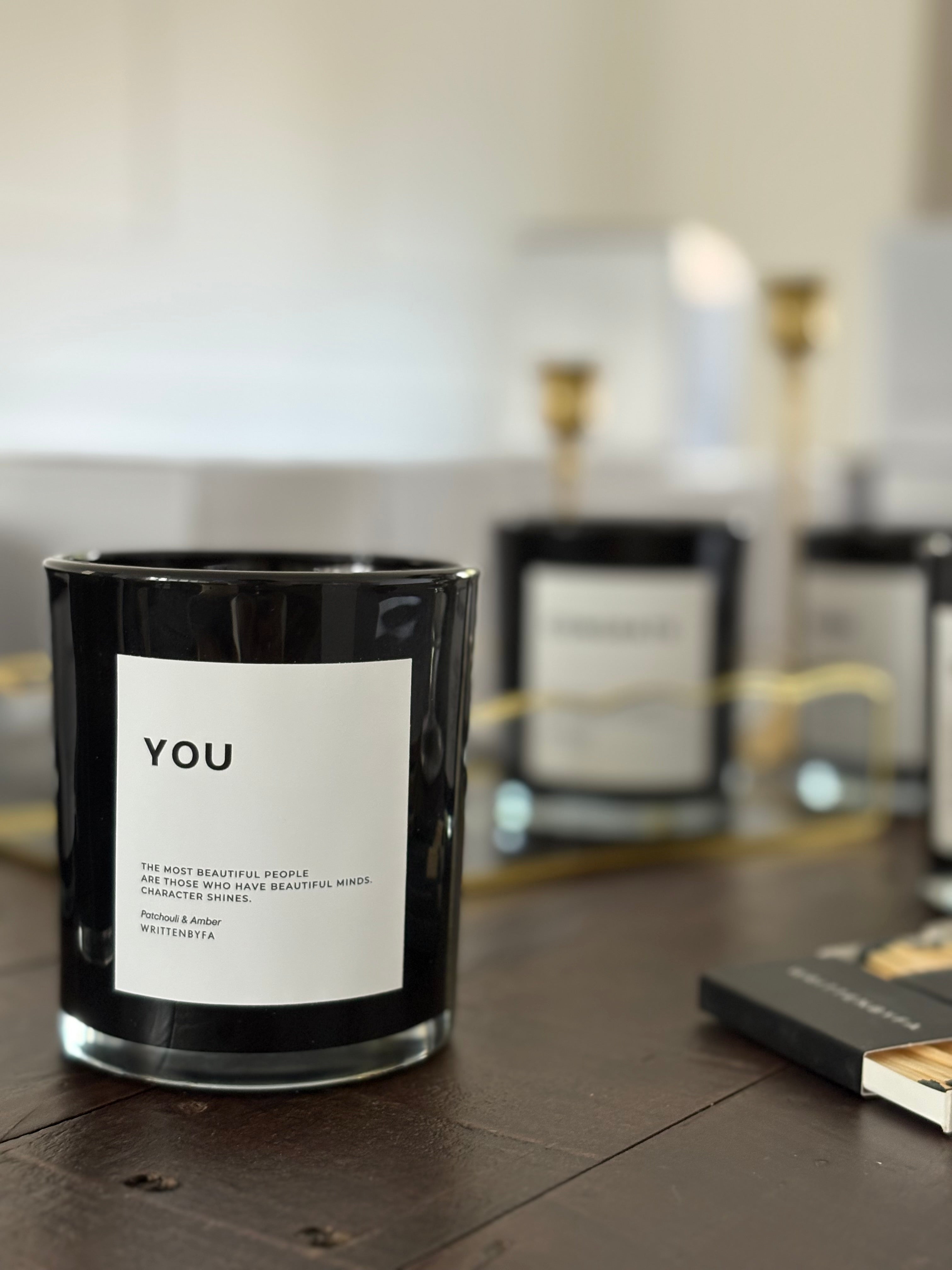 You | Black Gloss Candle