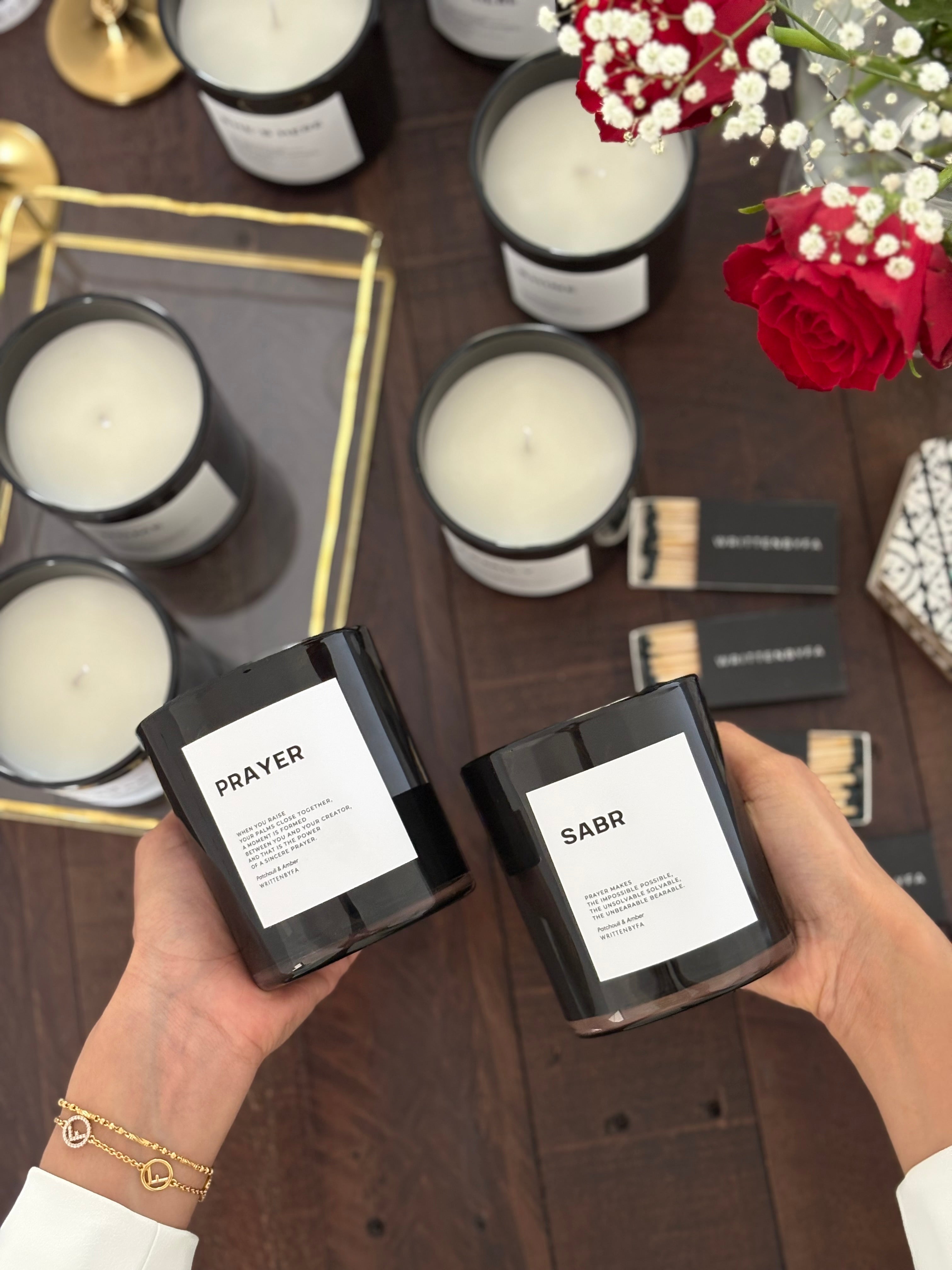 Prayer | Black Gloss Candle