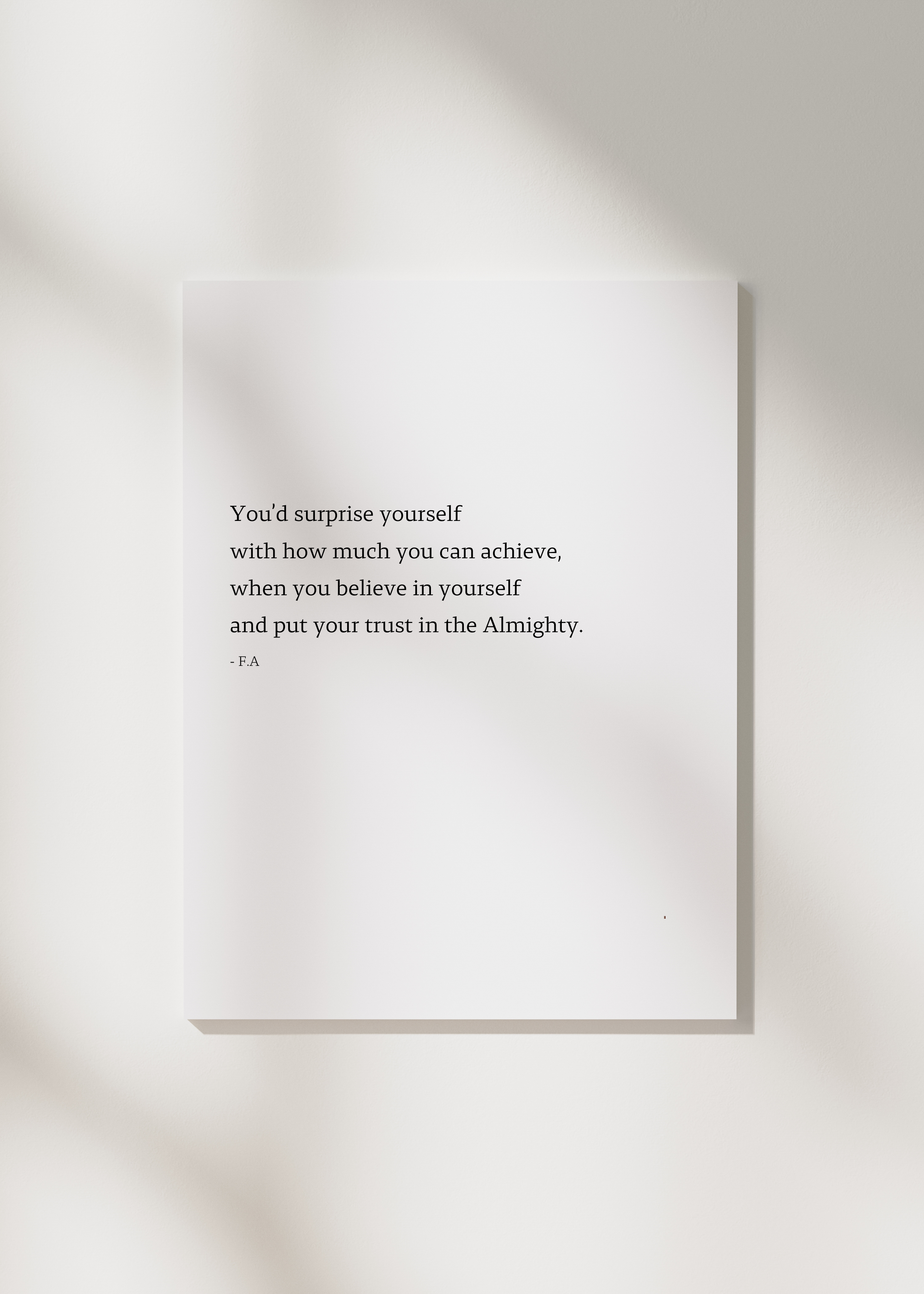 "Achieve" | Alim & Alimah