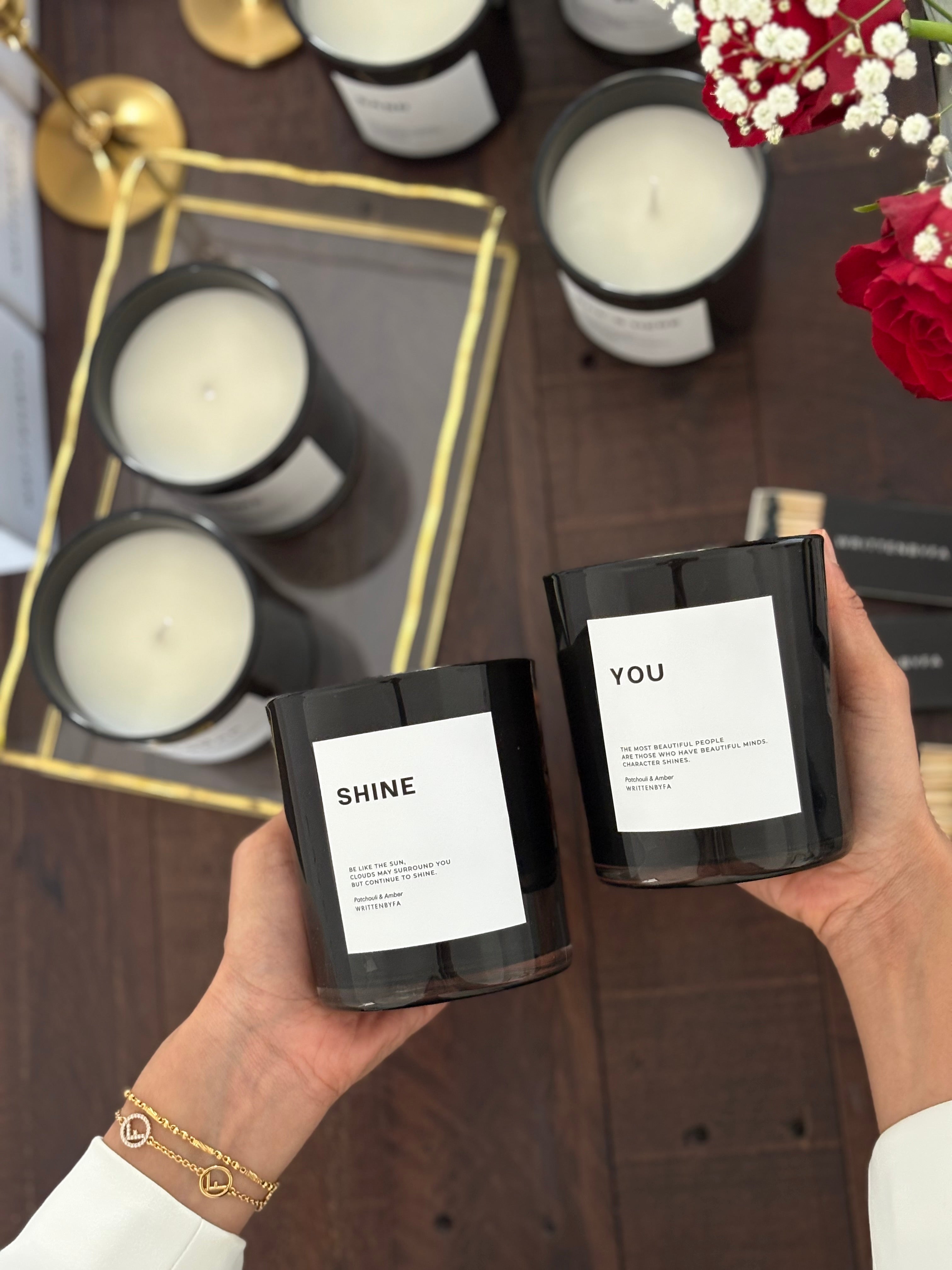 You | Black Gloss Candle