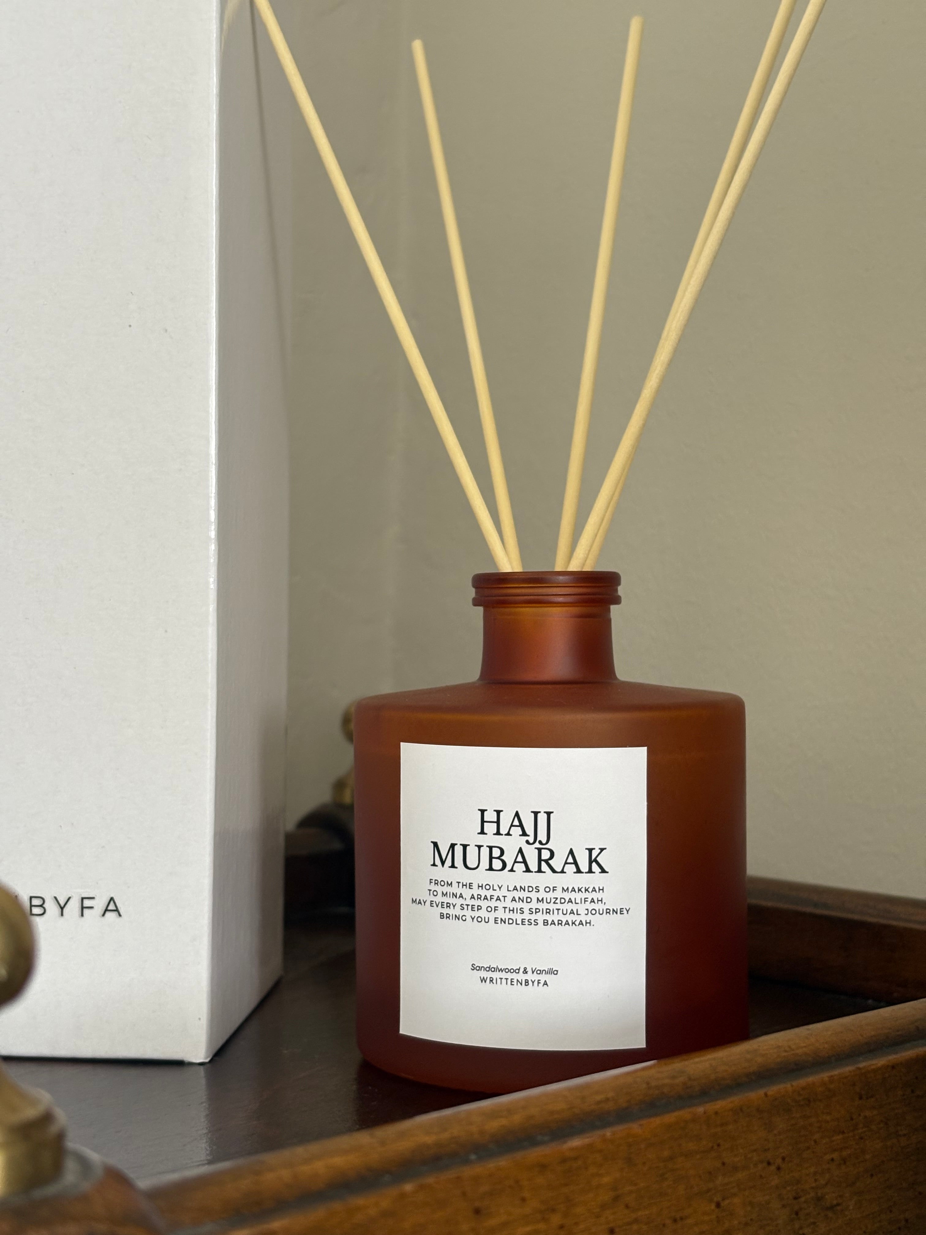 Hajj Mubarak | Frosted Sunset Reed Diffuser