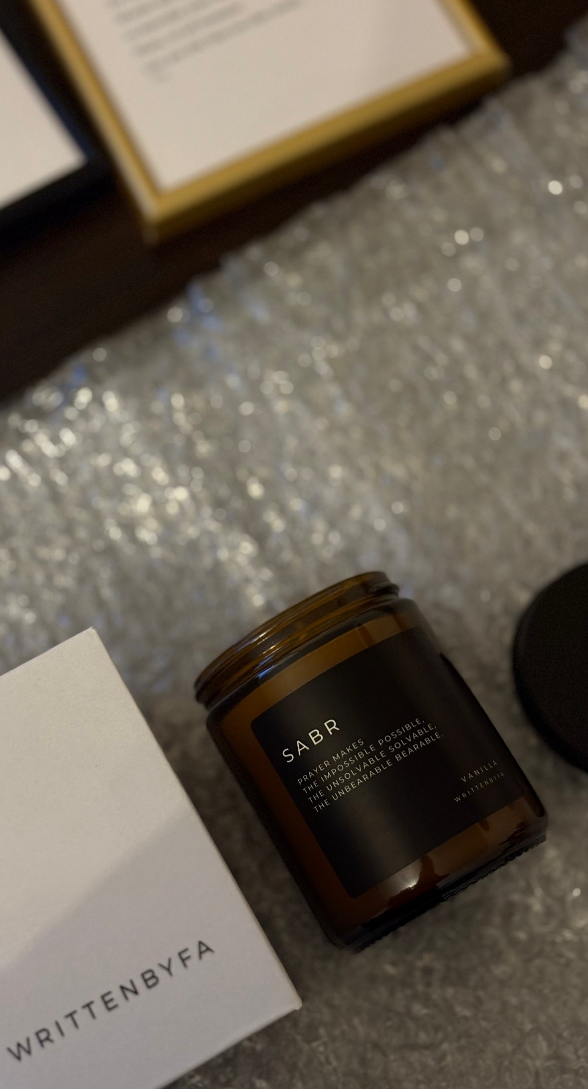 Sabr | Amber Jar Candle