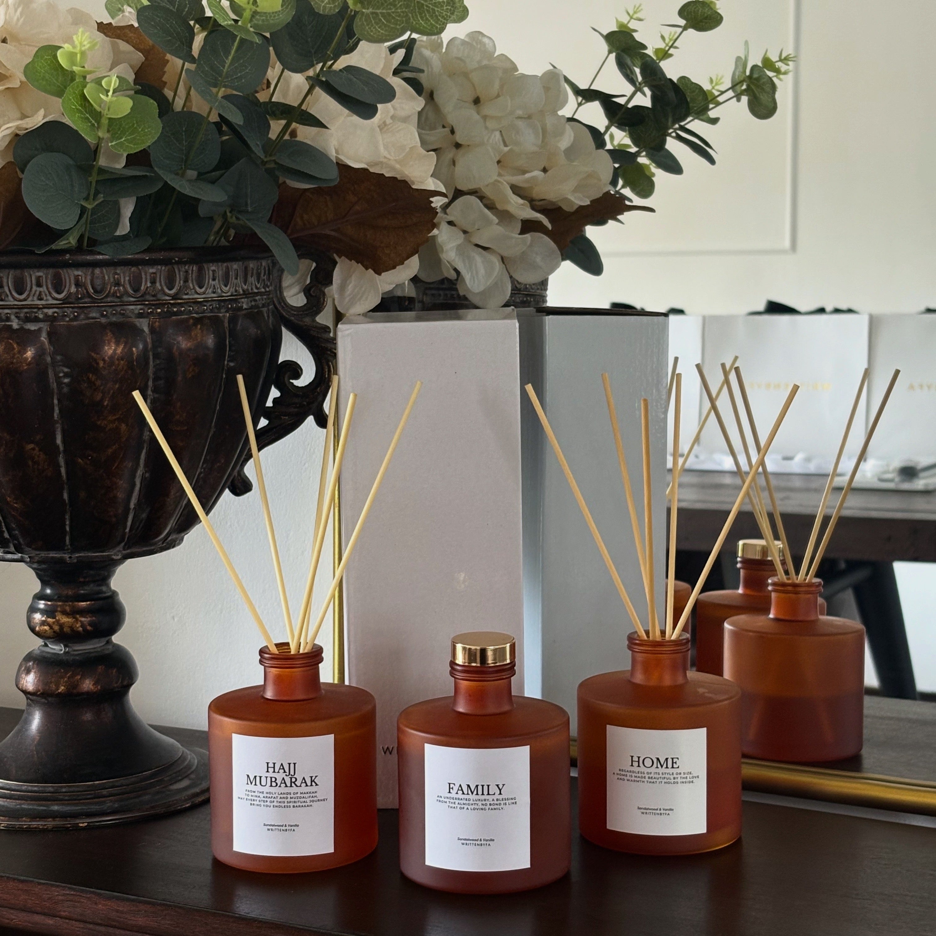 Hajj Mubarak | Frosted Sunset Reed Diffuser