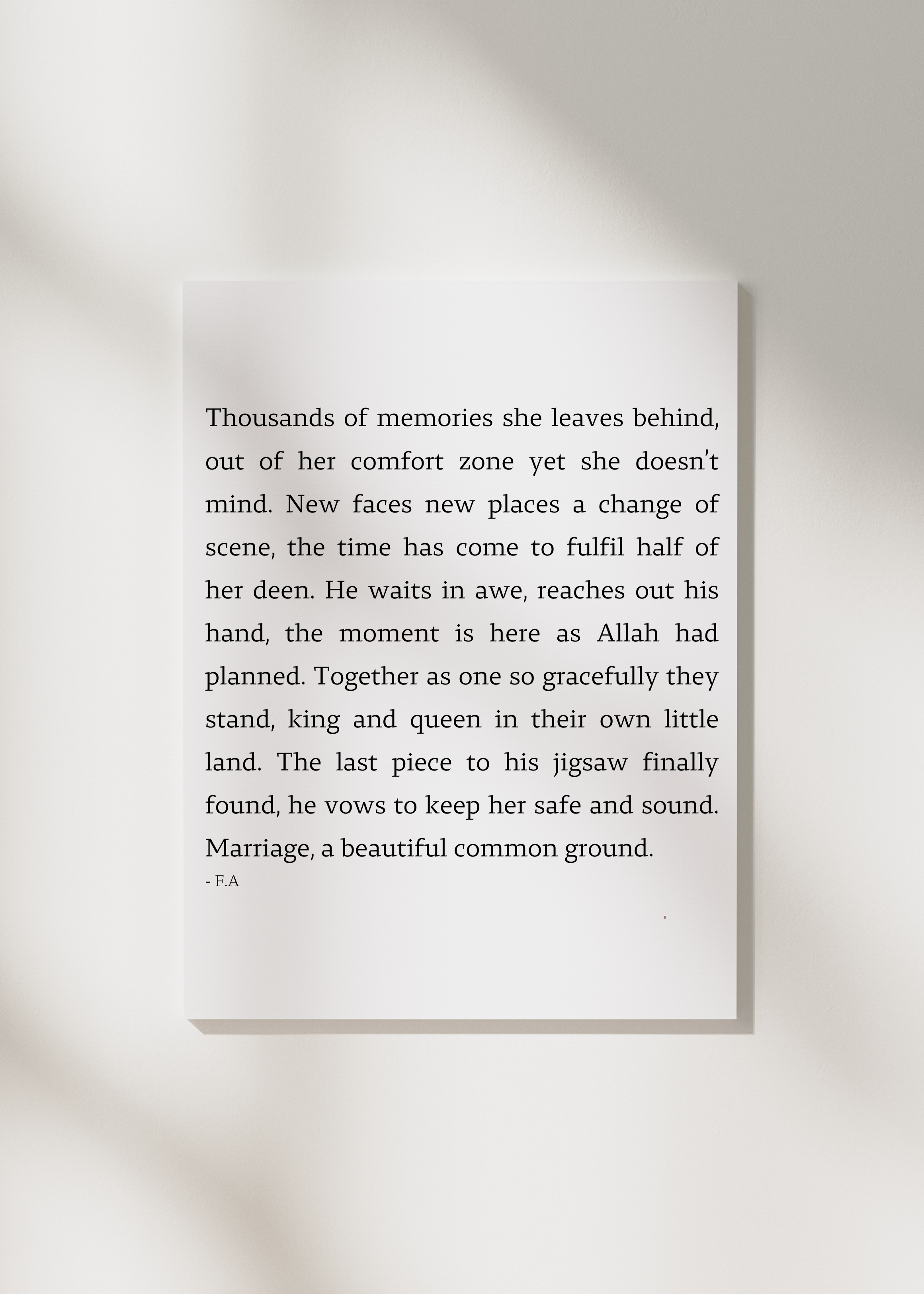 "Thousands of memories" | Wedding