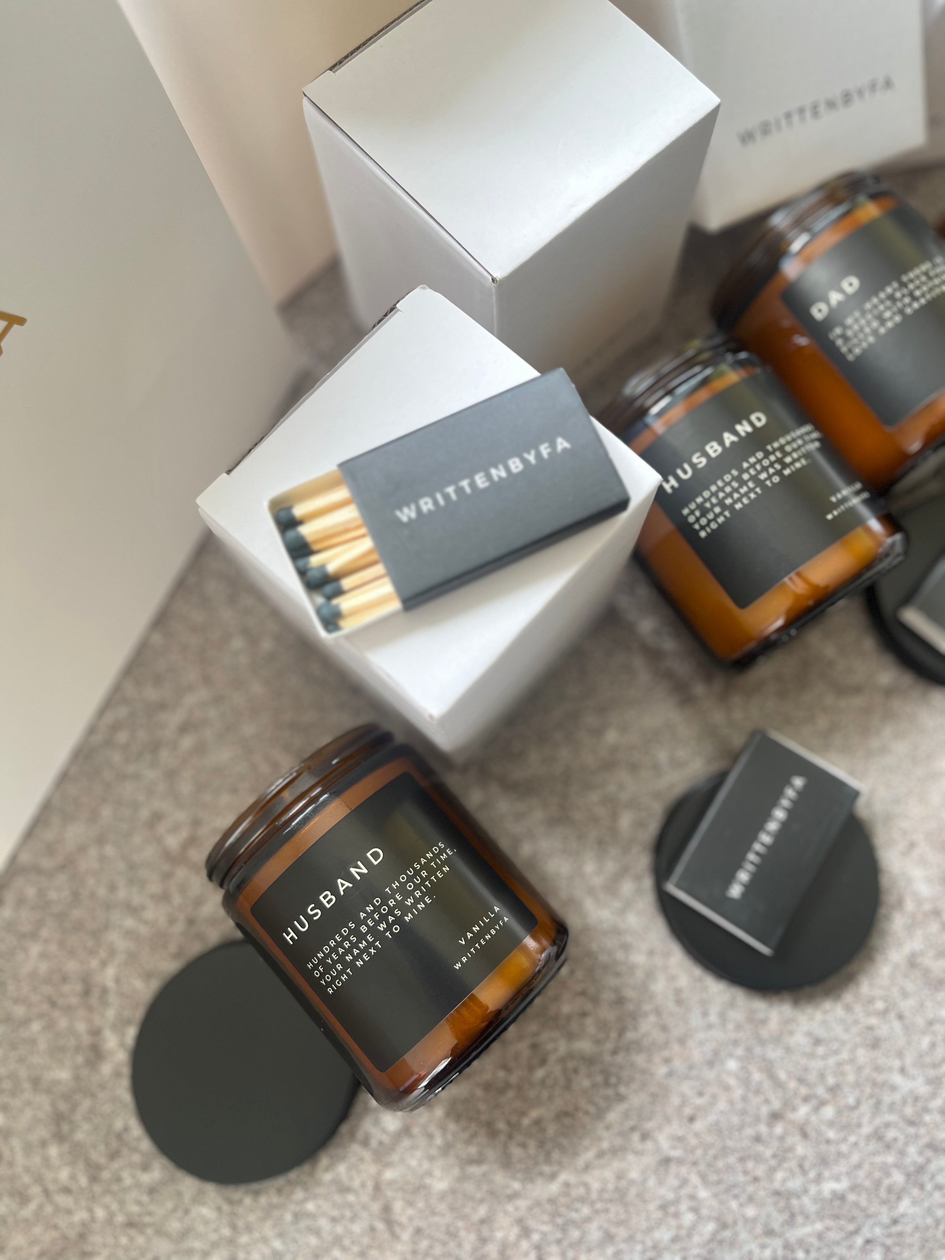 Husband | Amber Jar Candle