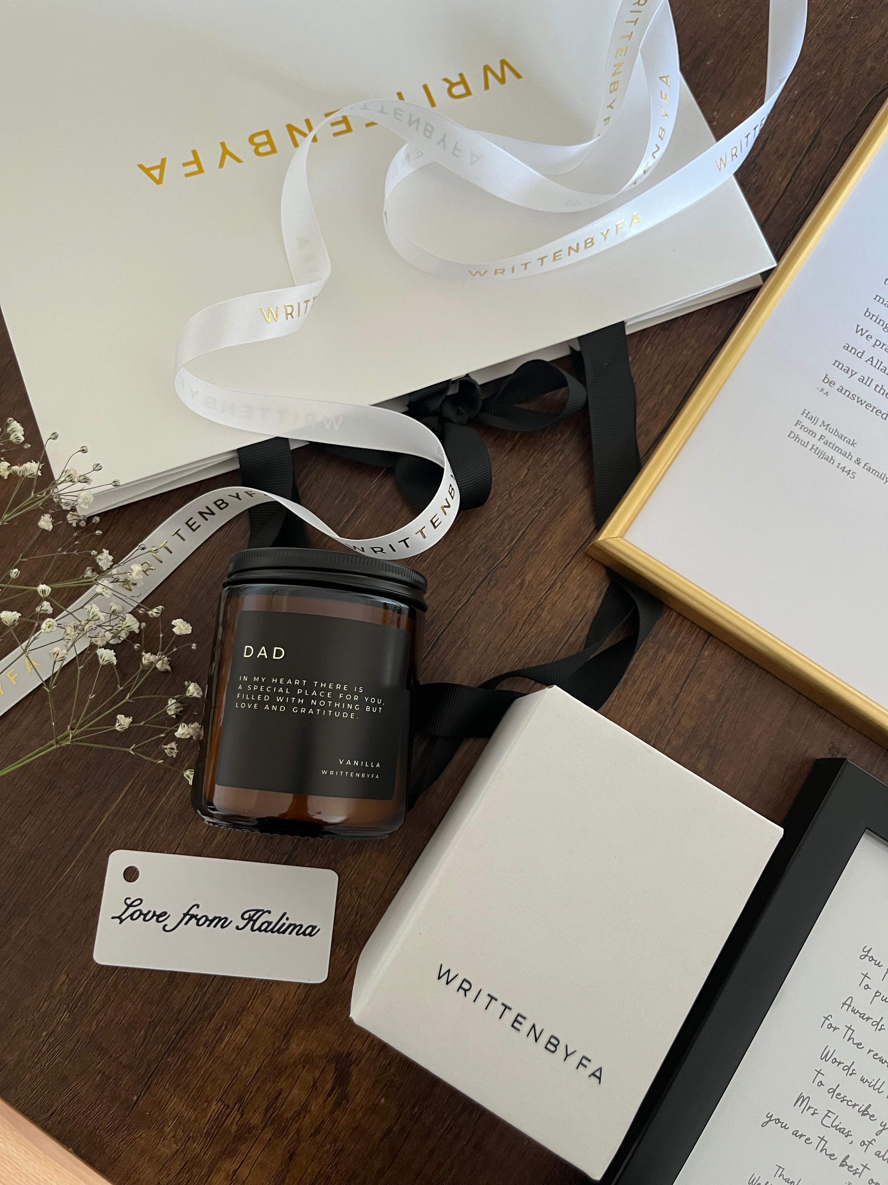 Dad | Amber Jar Candle