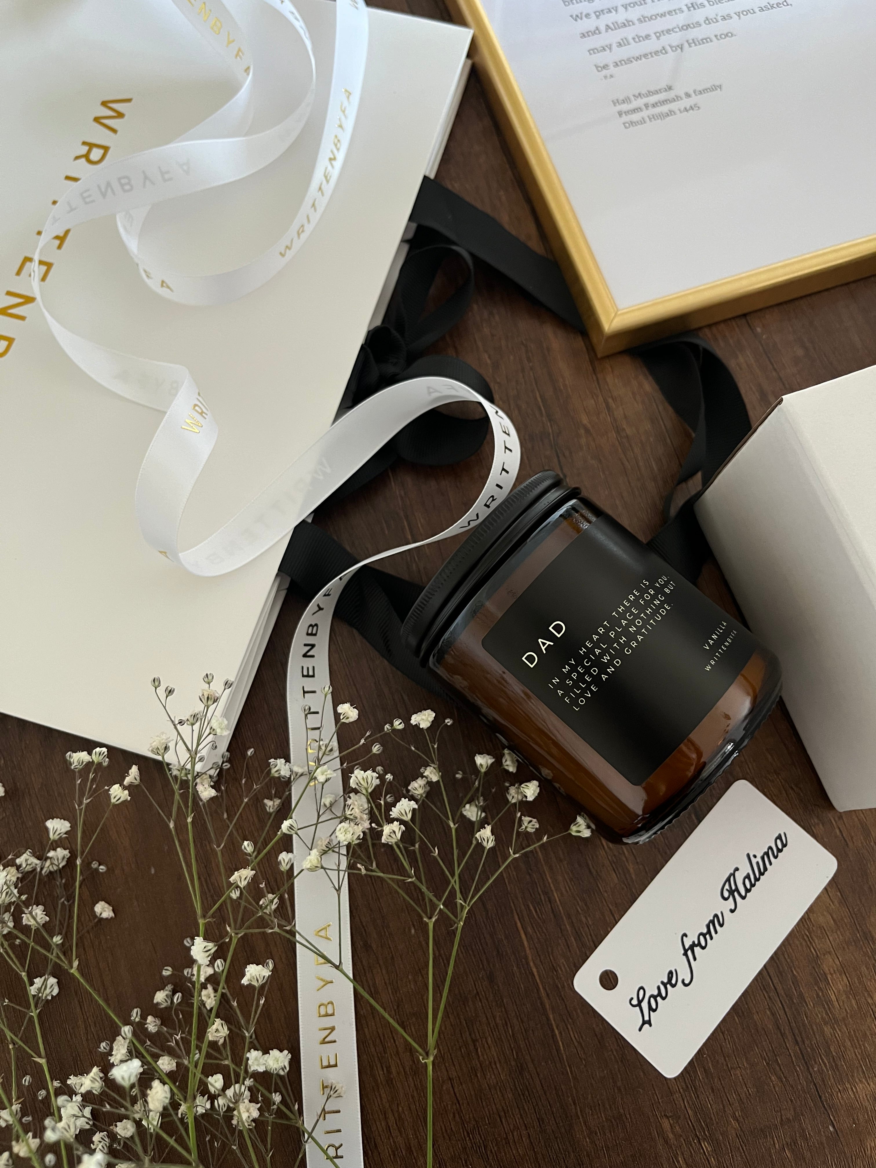 Dad | Amber Jar Candle