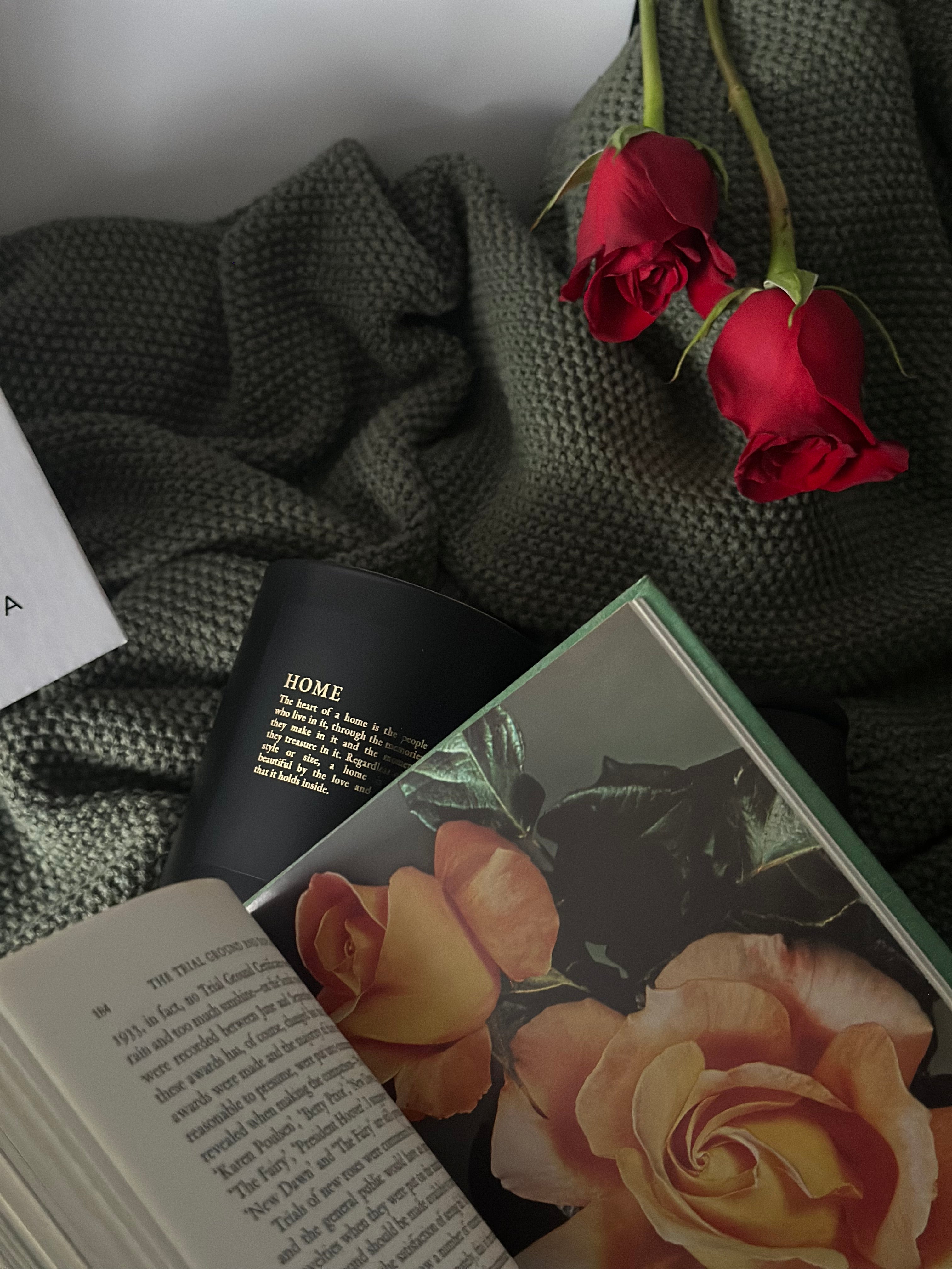 Home | Black Matt Rose & Oud Candle