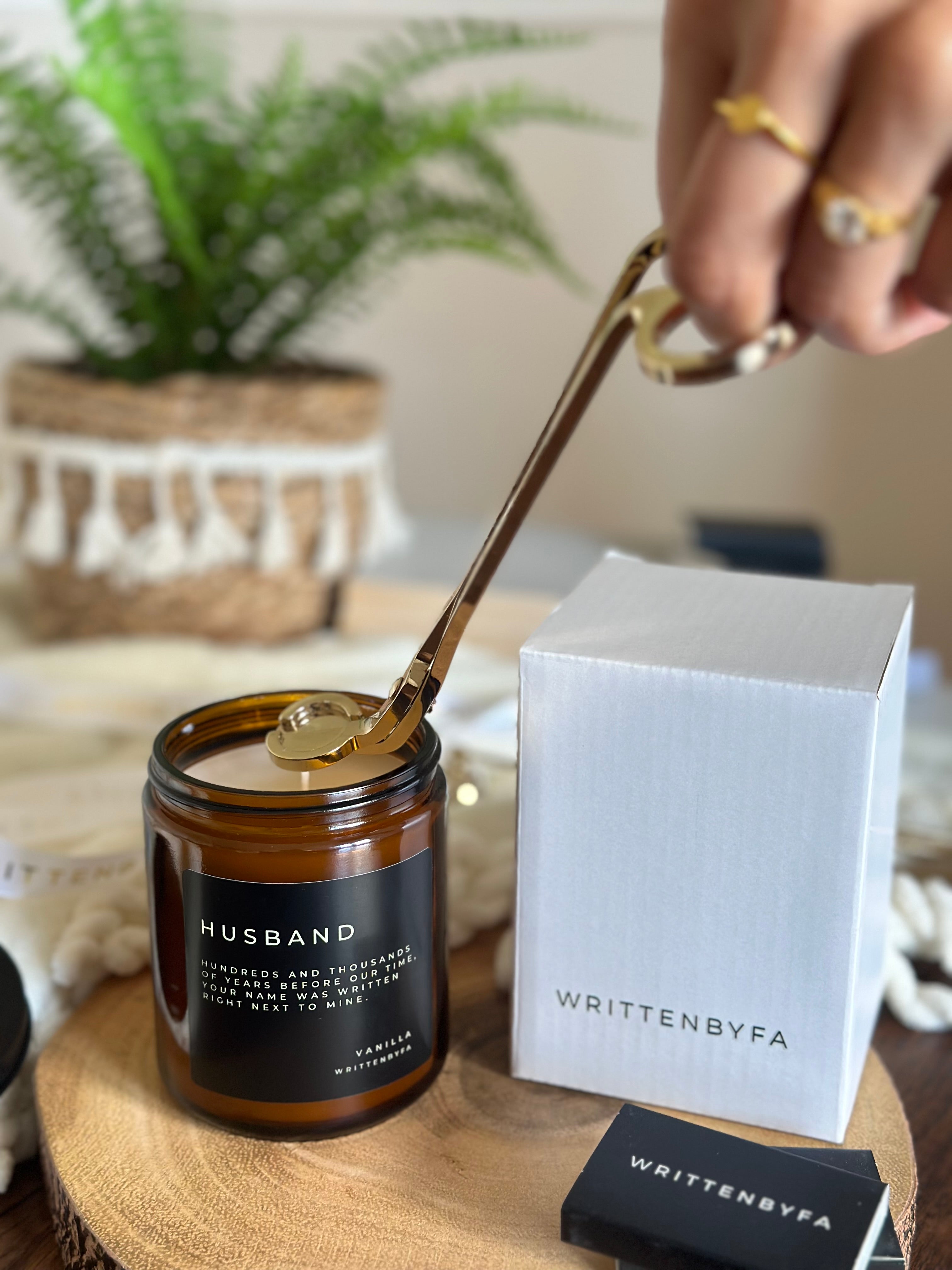 Husband | Amber Jar Candle