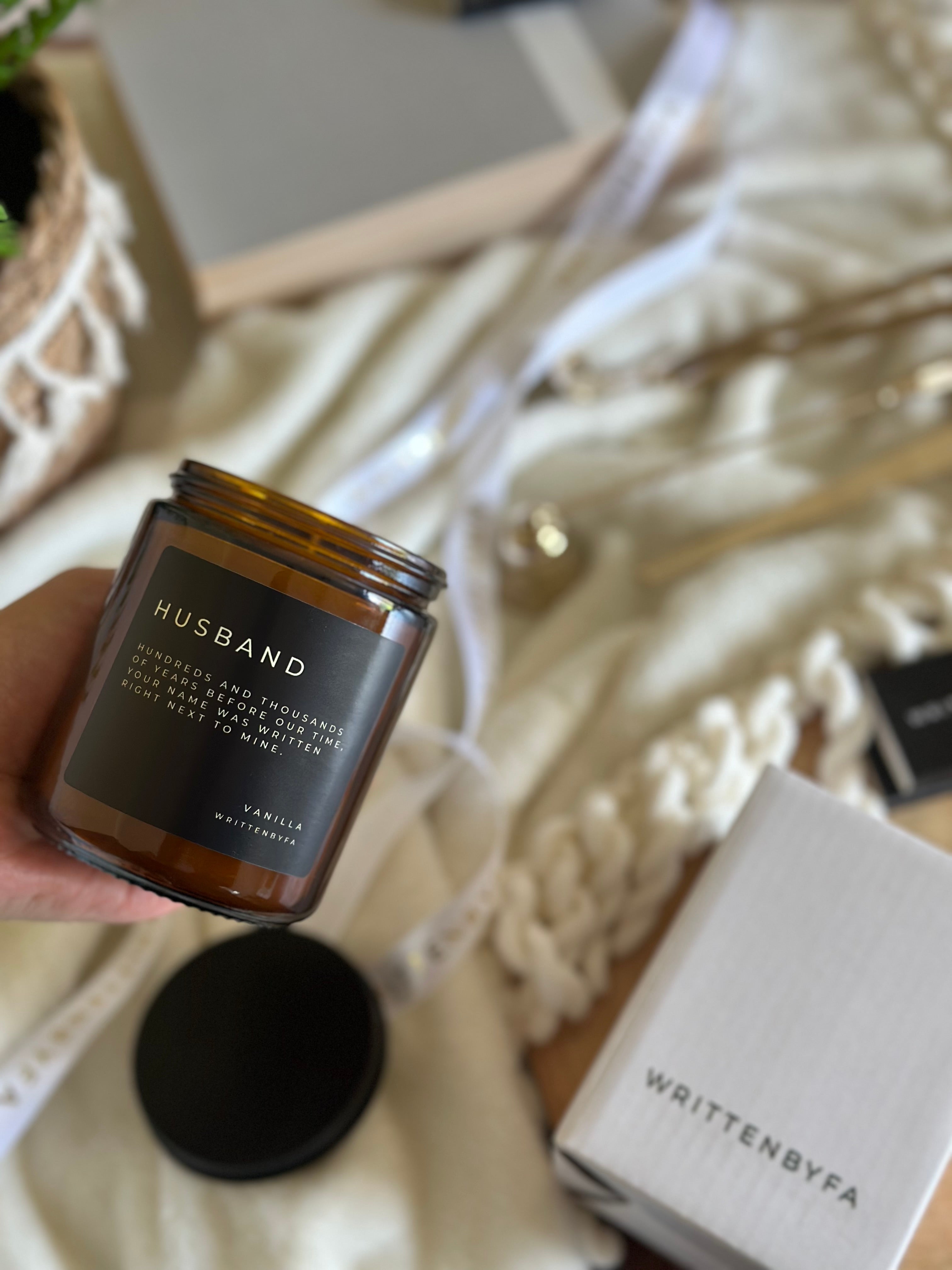 Husband | Amber Jar Candle