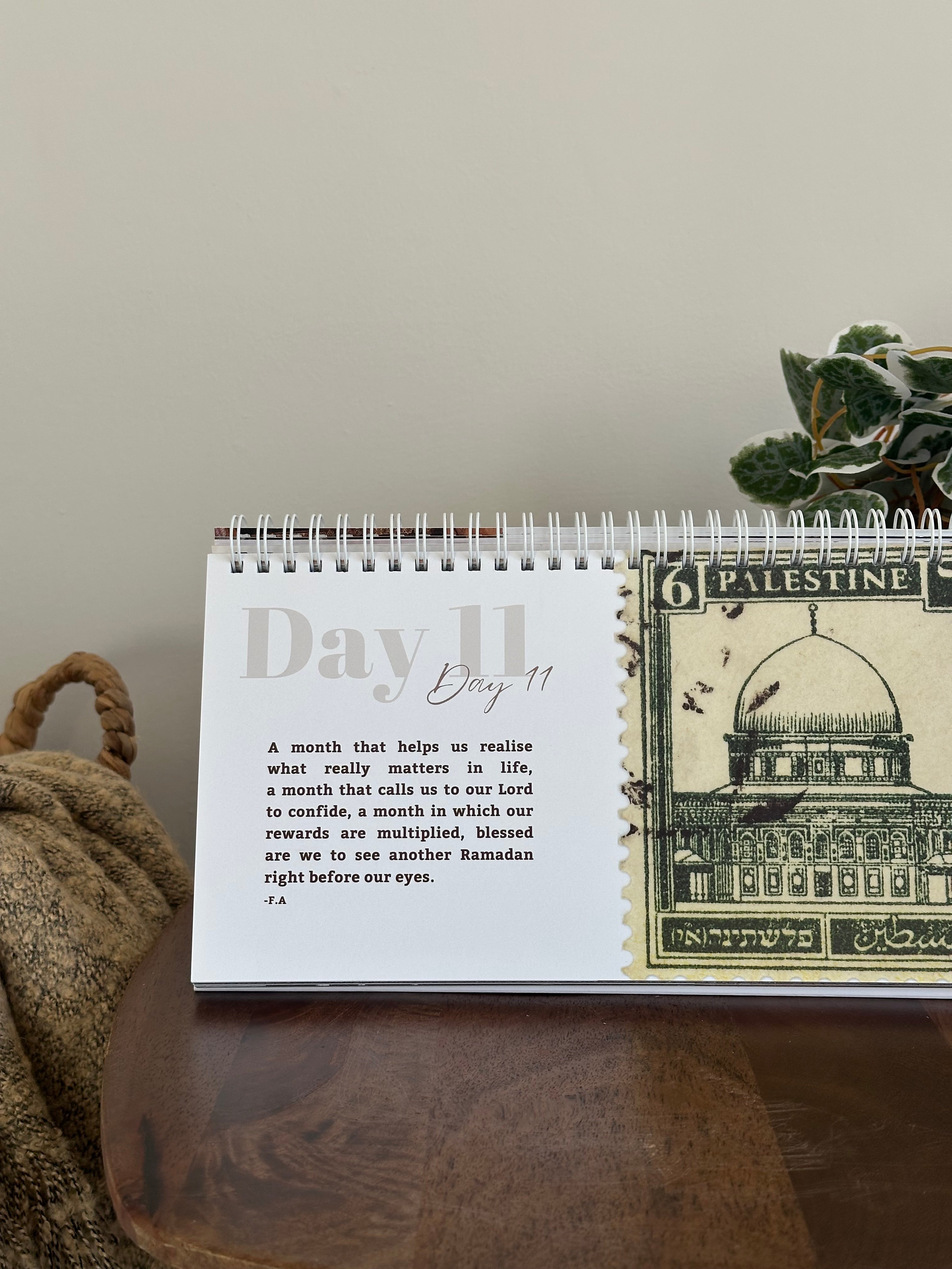 Palestine-themed Ramadan Calendar
