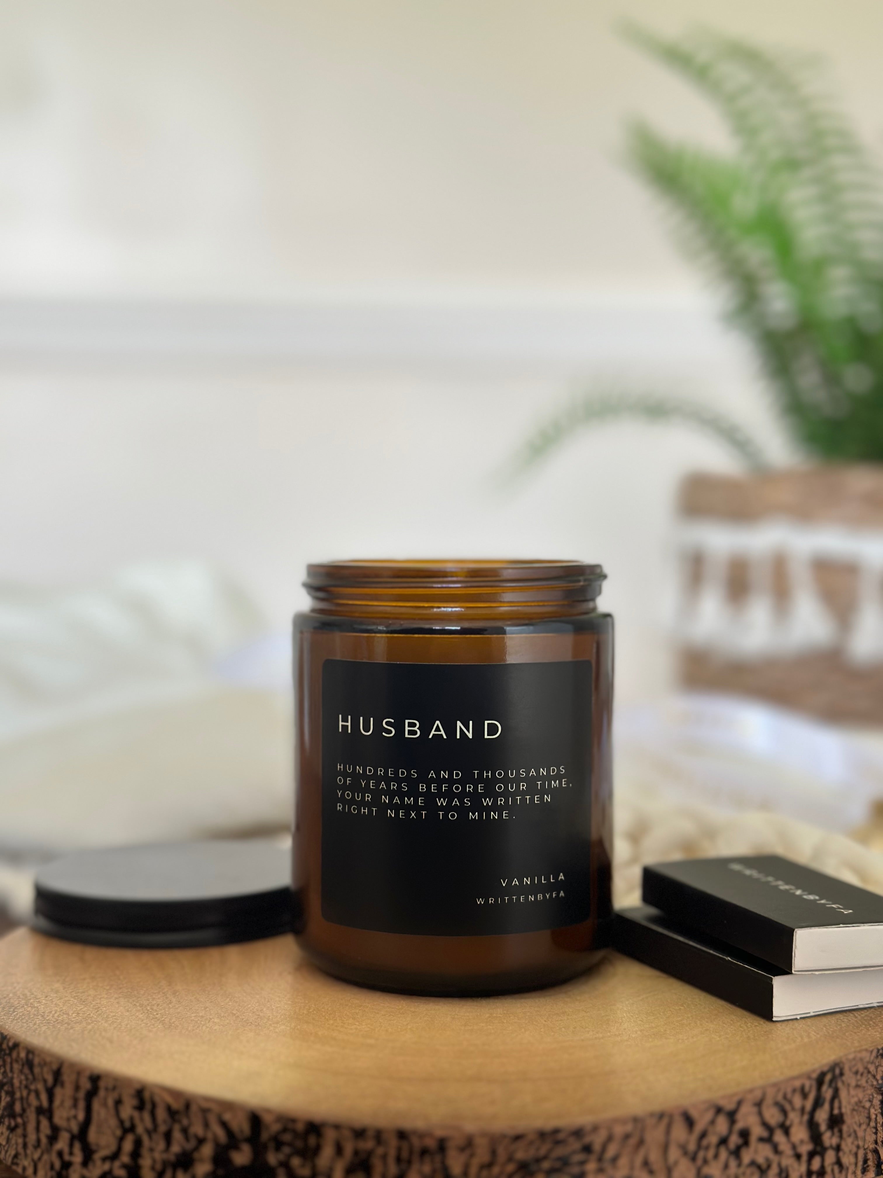 Husband | Amber Jar Candle