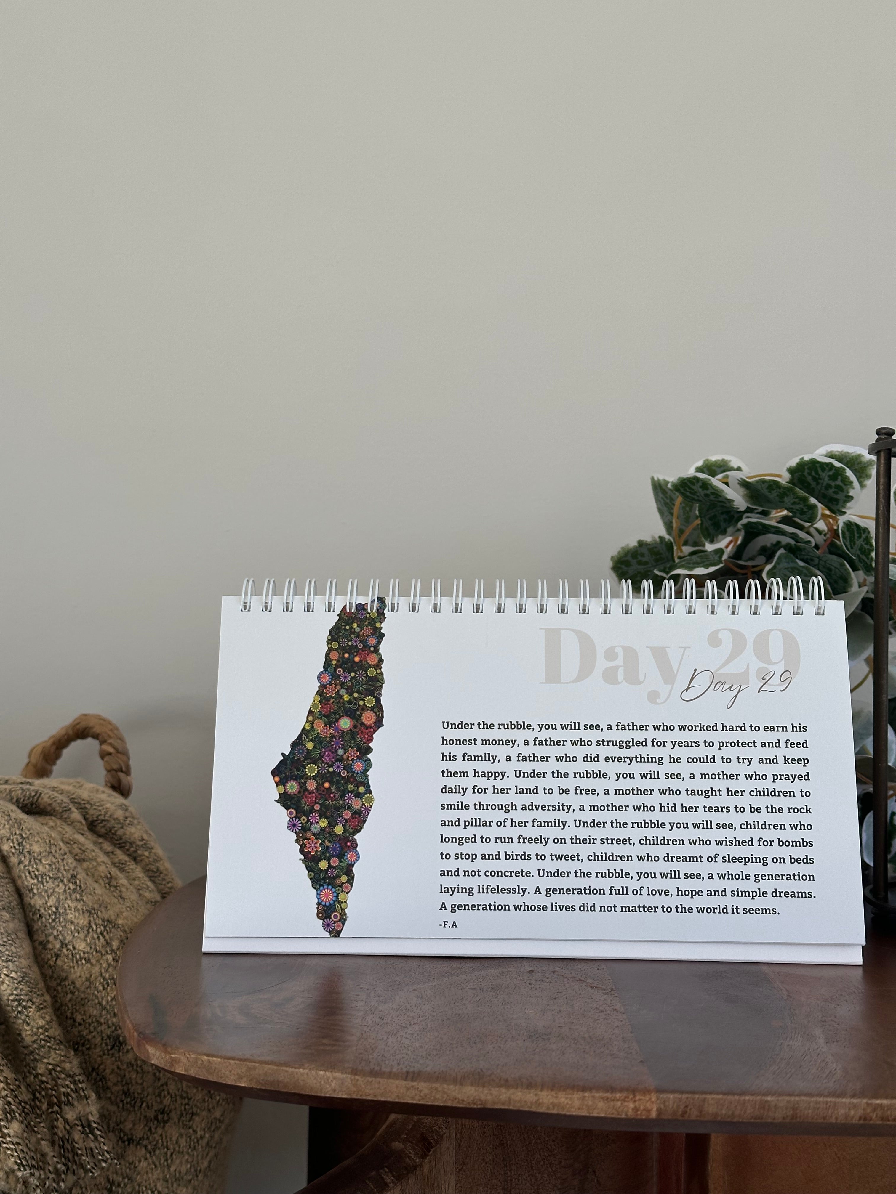 Palestine-themed Ramadan Calendar