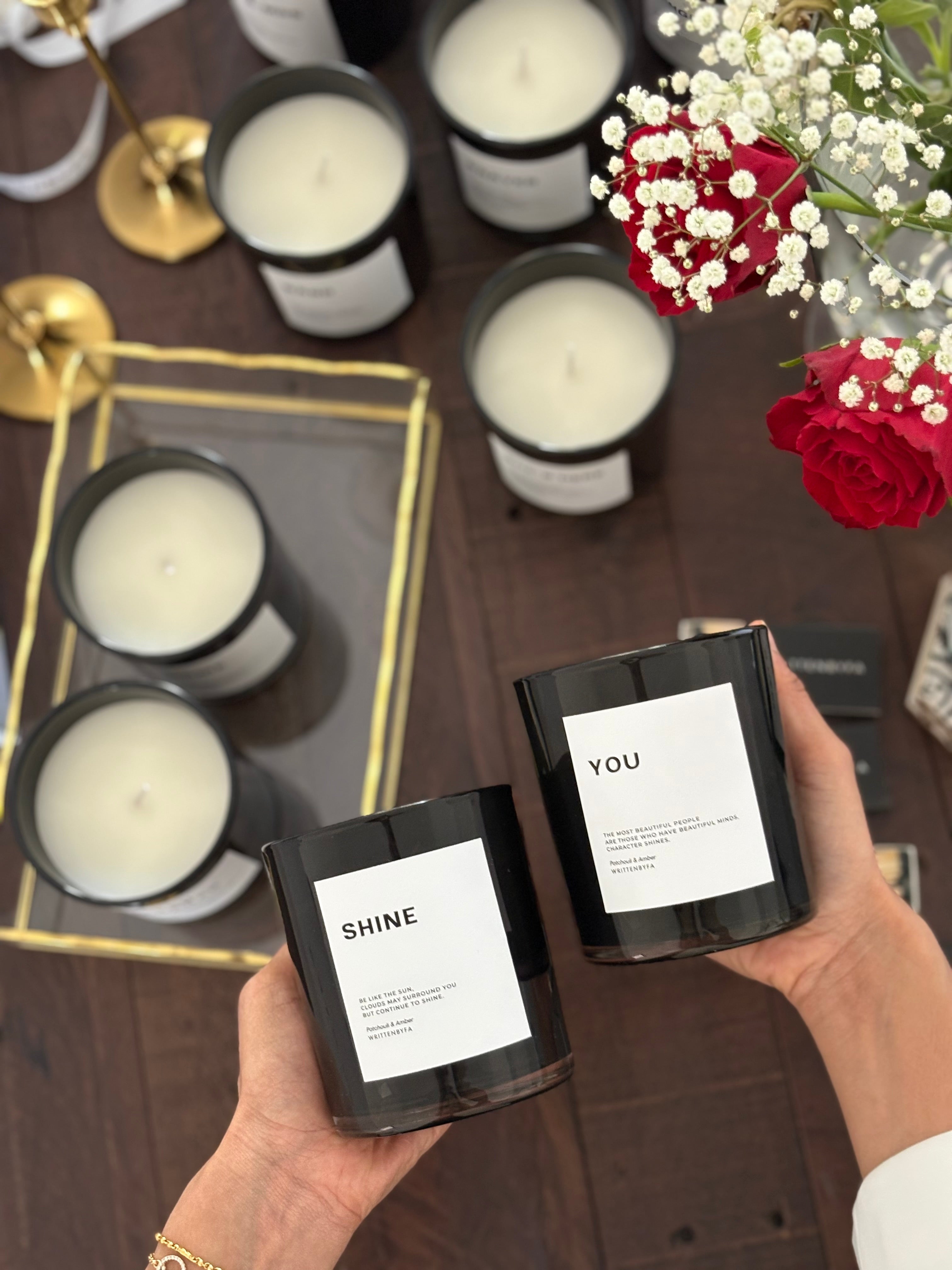 You | Black Gloss Candle