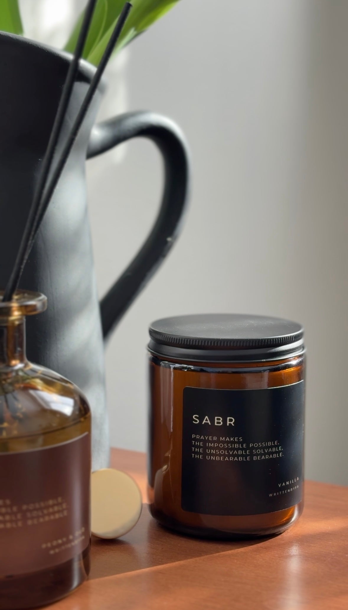 Sabr | Amber Jar Candle