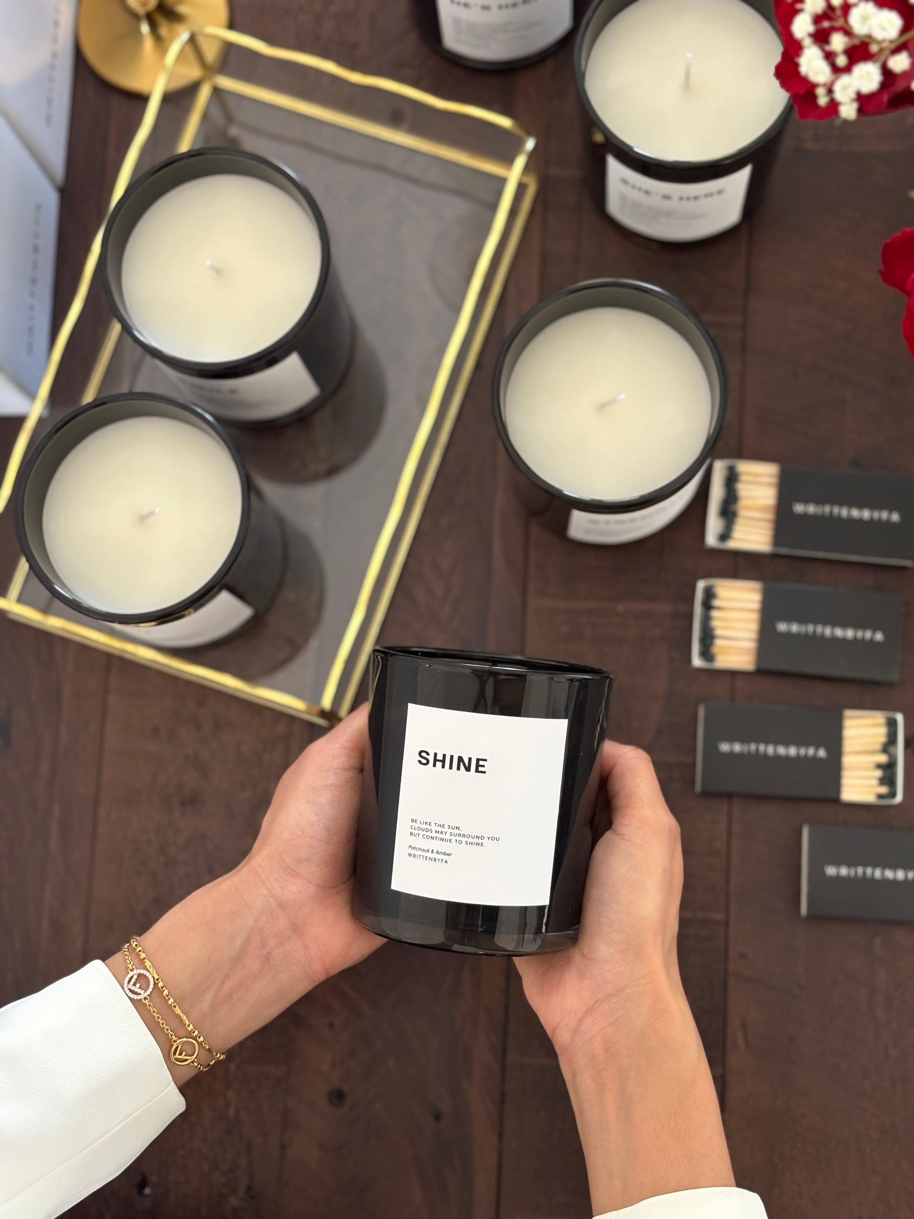 Shine | Black Gloss Candle