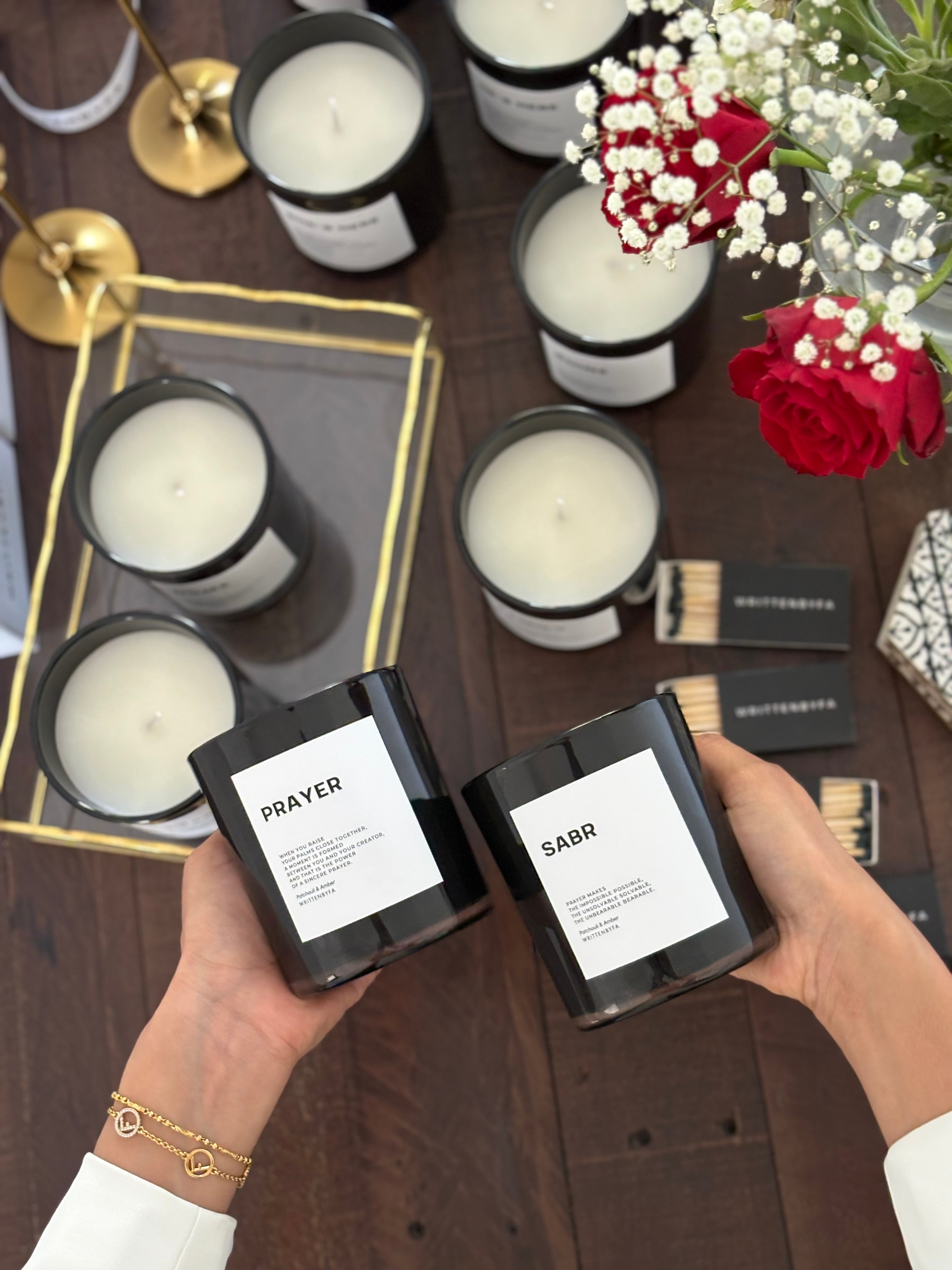 Prayer | Black Gloss Candle