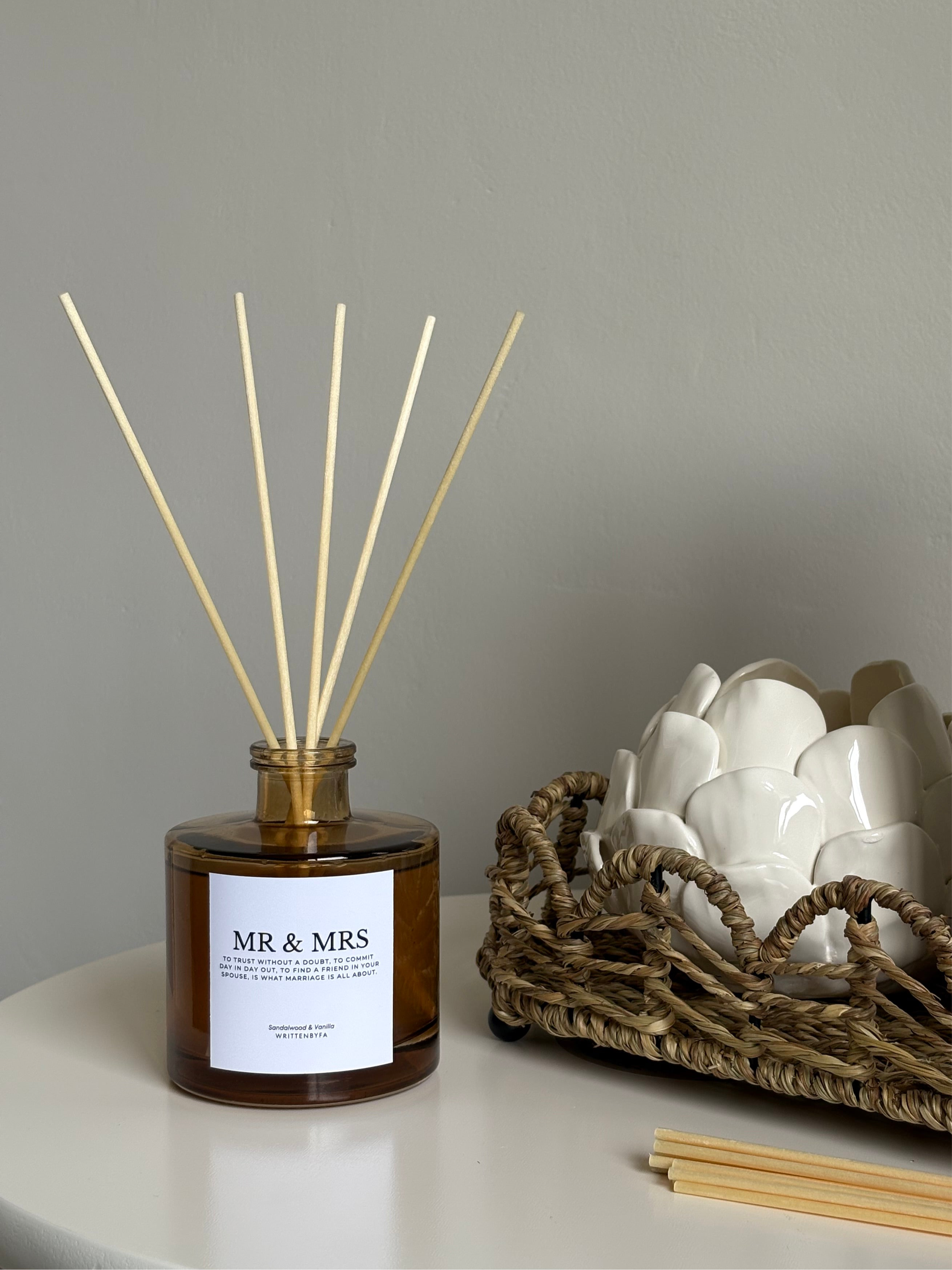 Mr & Mrs | Golden Ember Reed Diffuser