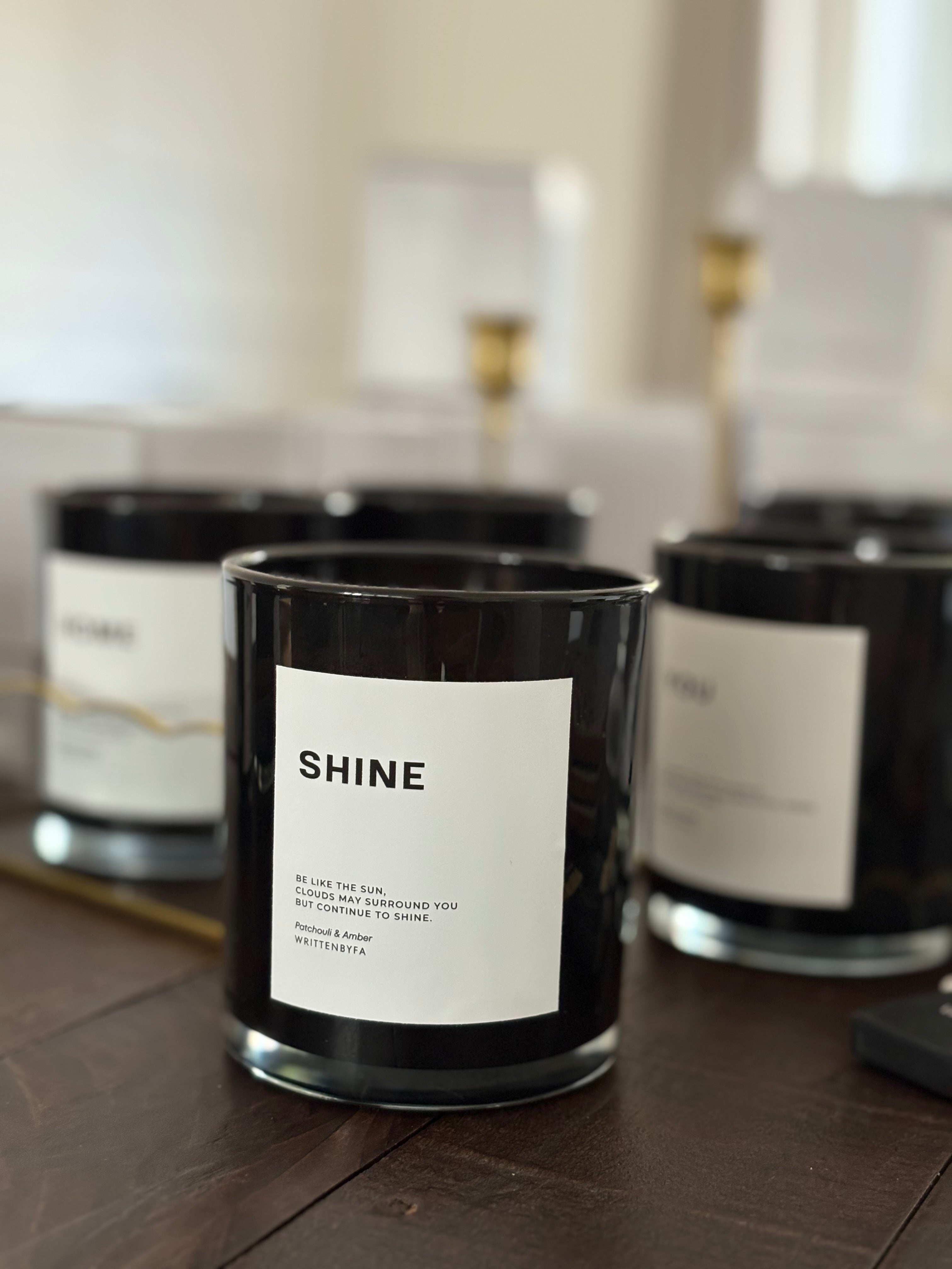 Shine | Black Gloss Candle