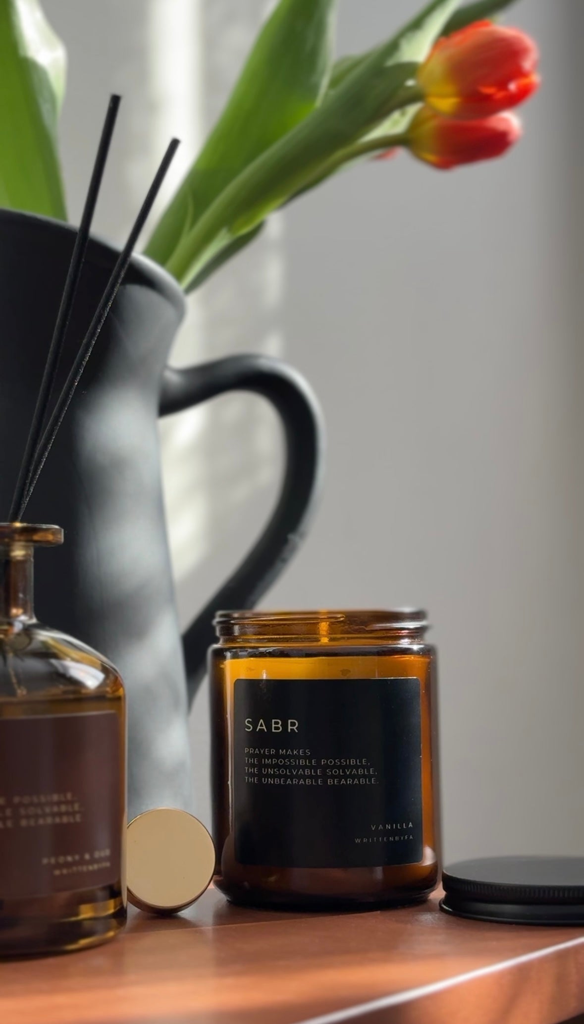 Sabr | Amber Jar Candle