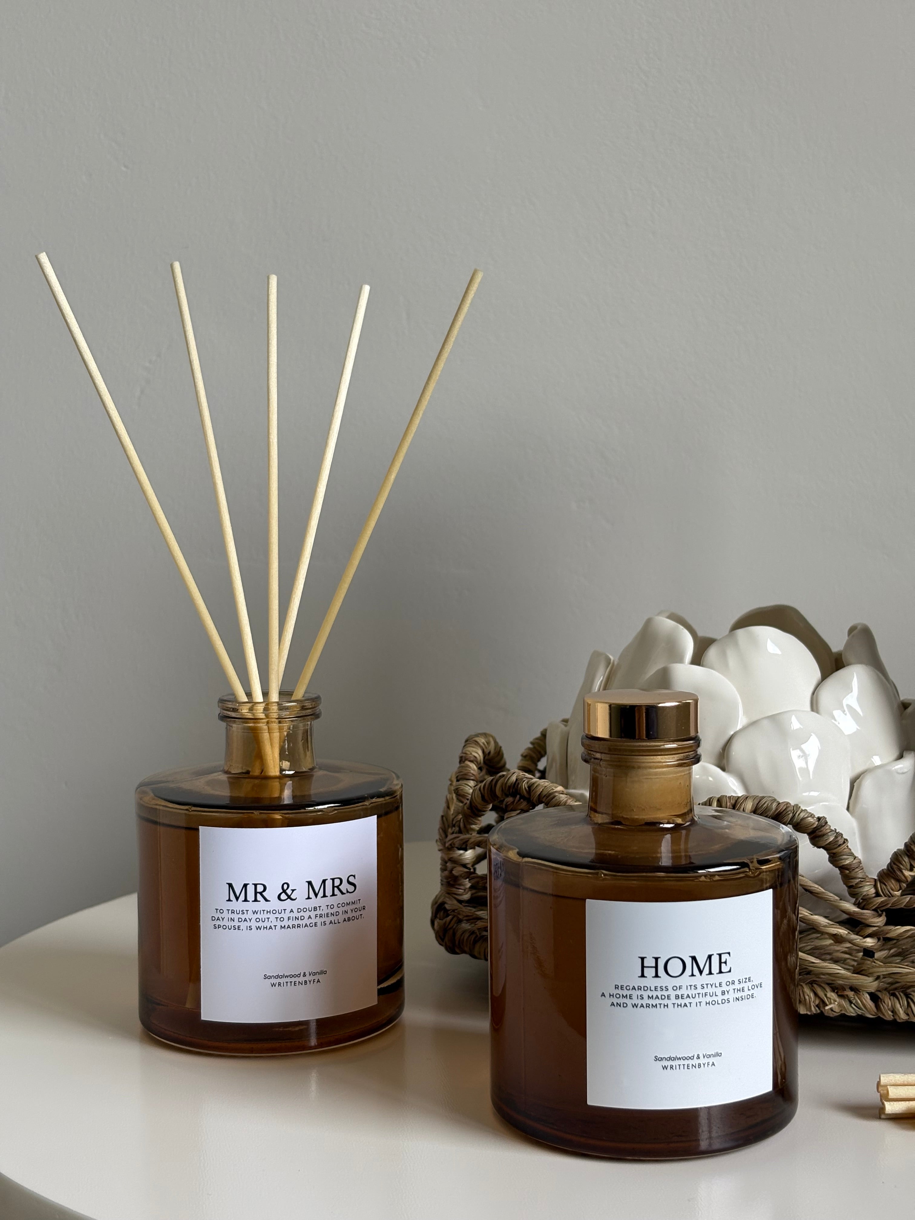 Mr & Mrs | Golden Ember Reed Diffuser