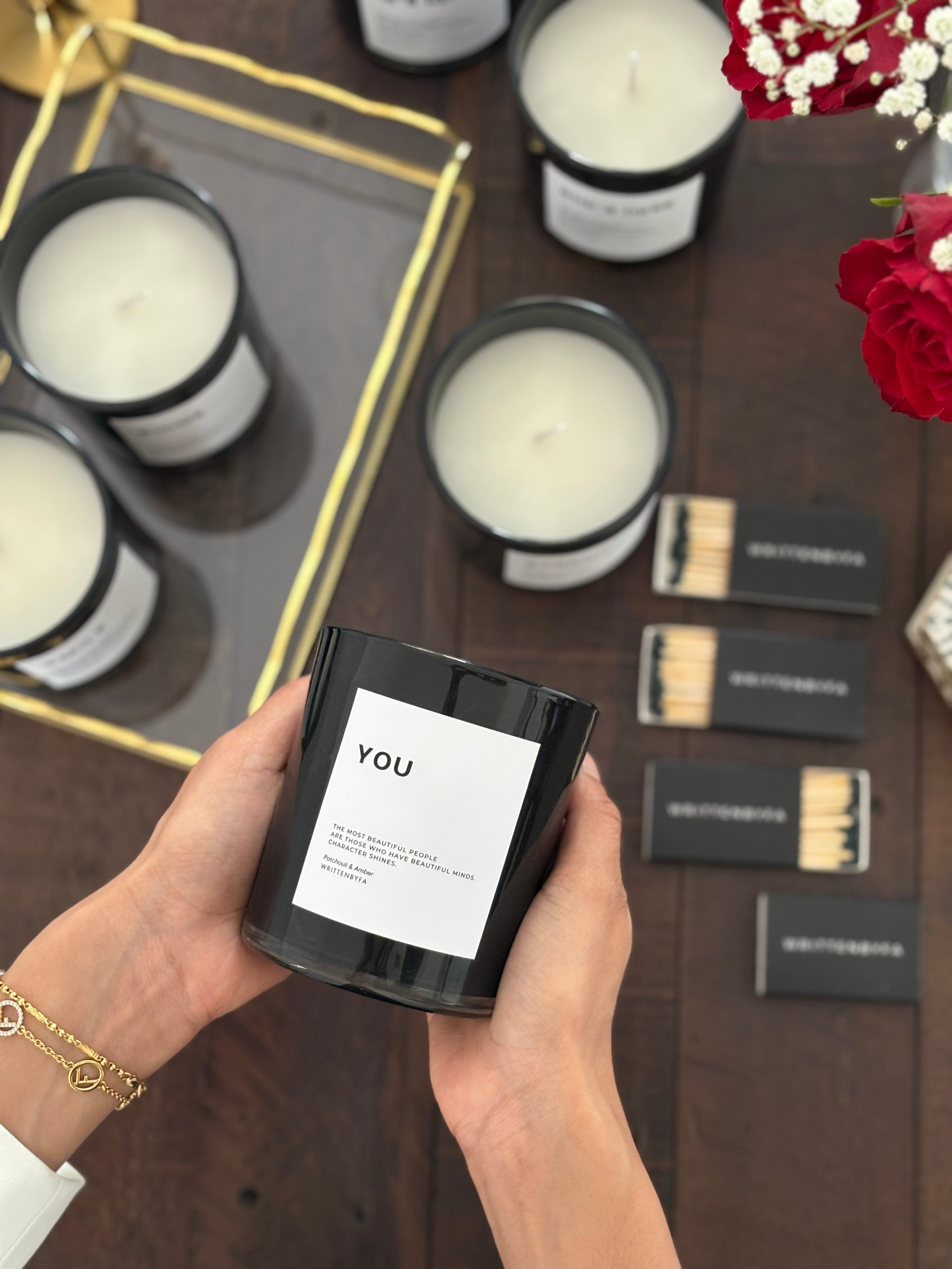 You | Black Gloss Candle